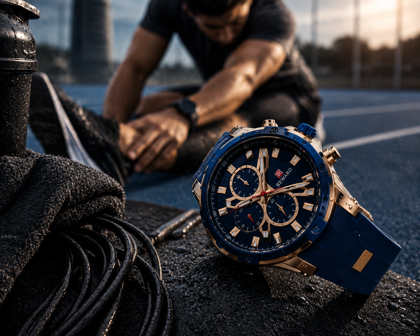 ⌚ REWARD Quartz Sports Watch ✨ Stylish • Luminous • Water Resistant