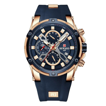 ⌚ REWARD Quartz Sports Watch ✨ Stylish • Luminous • Water Resistant